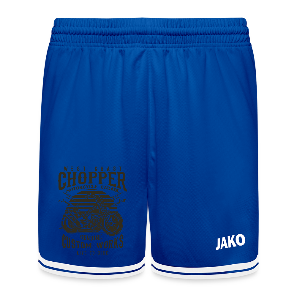JAKO Kinderbasketbalshort Center 2.0 - royal/wit