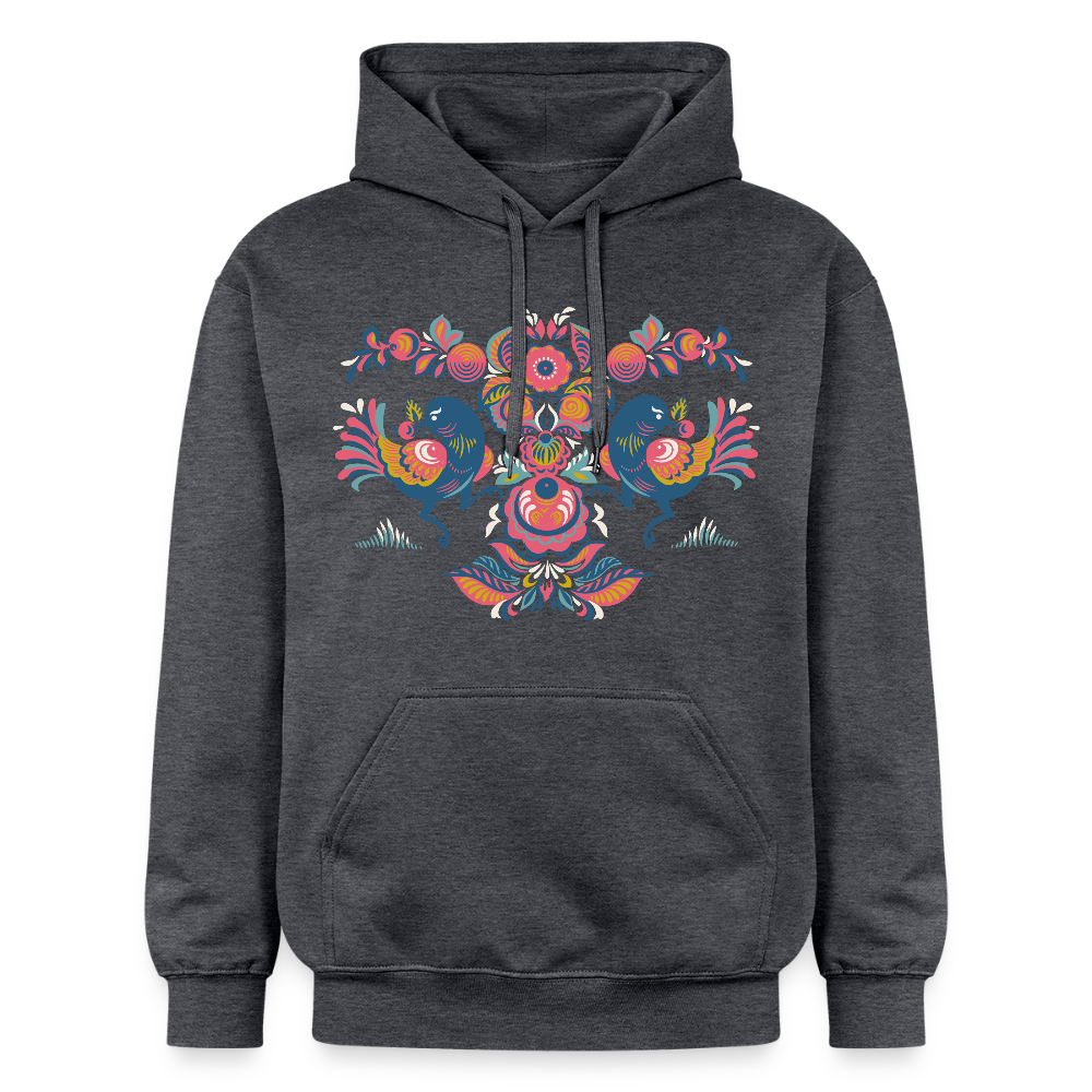 Gildan uniseks Softstyle® Midweight hoodie - donkergrijs gemêleerd