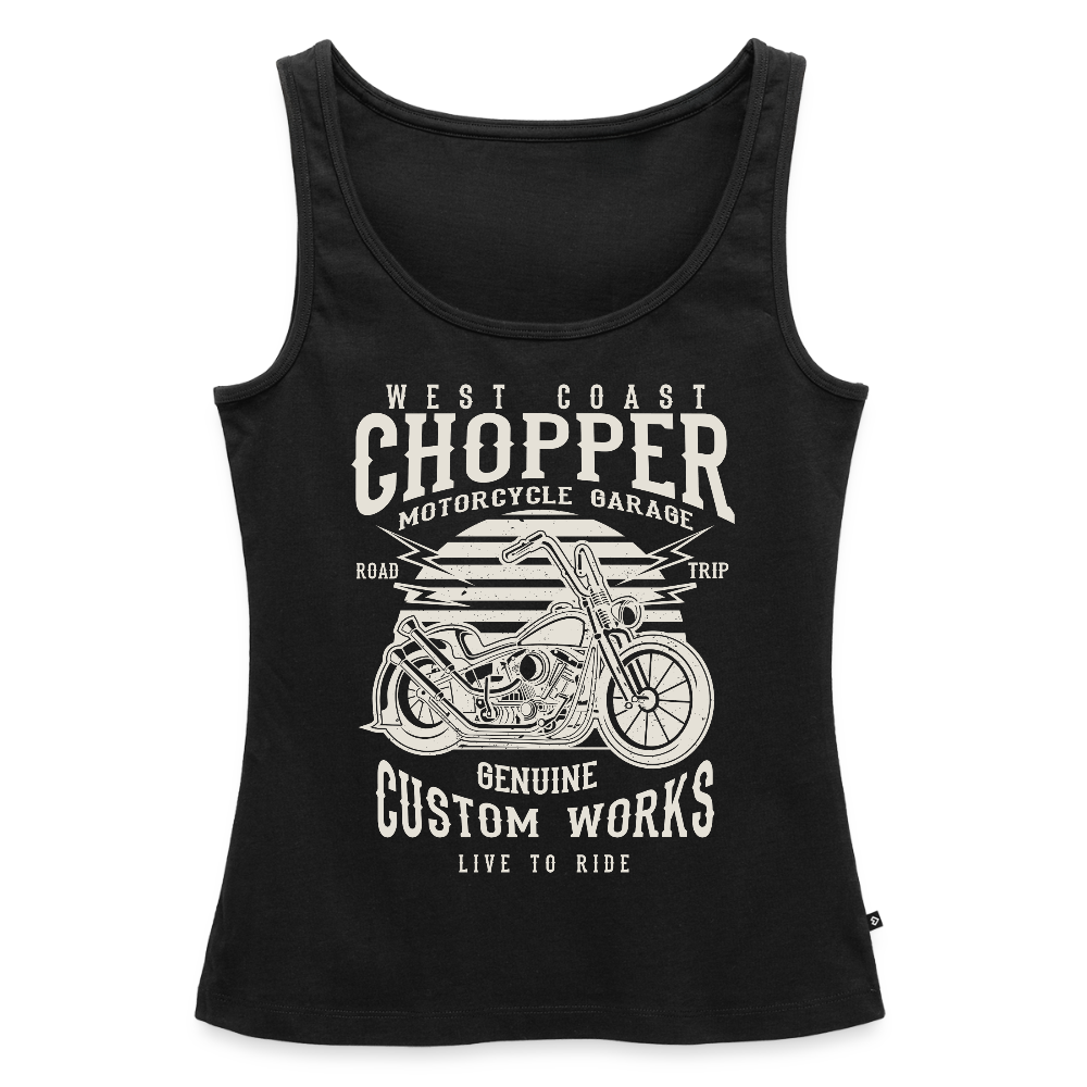 Vrouwen Premium tank top - zwart