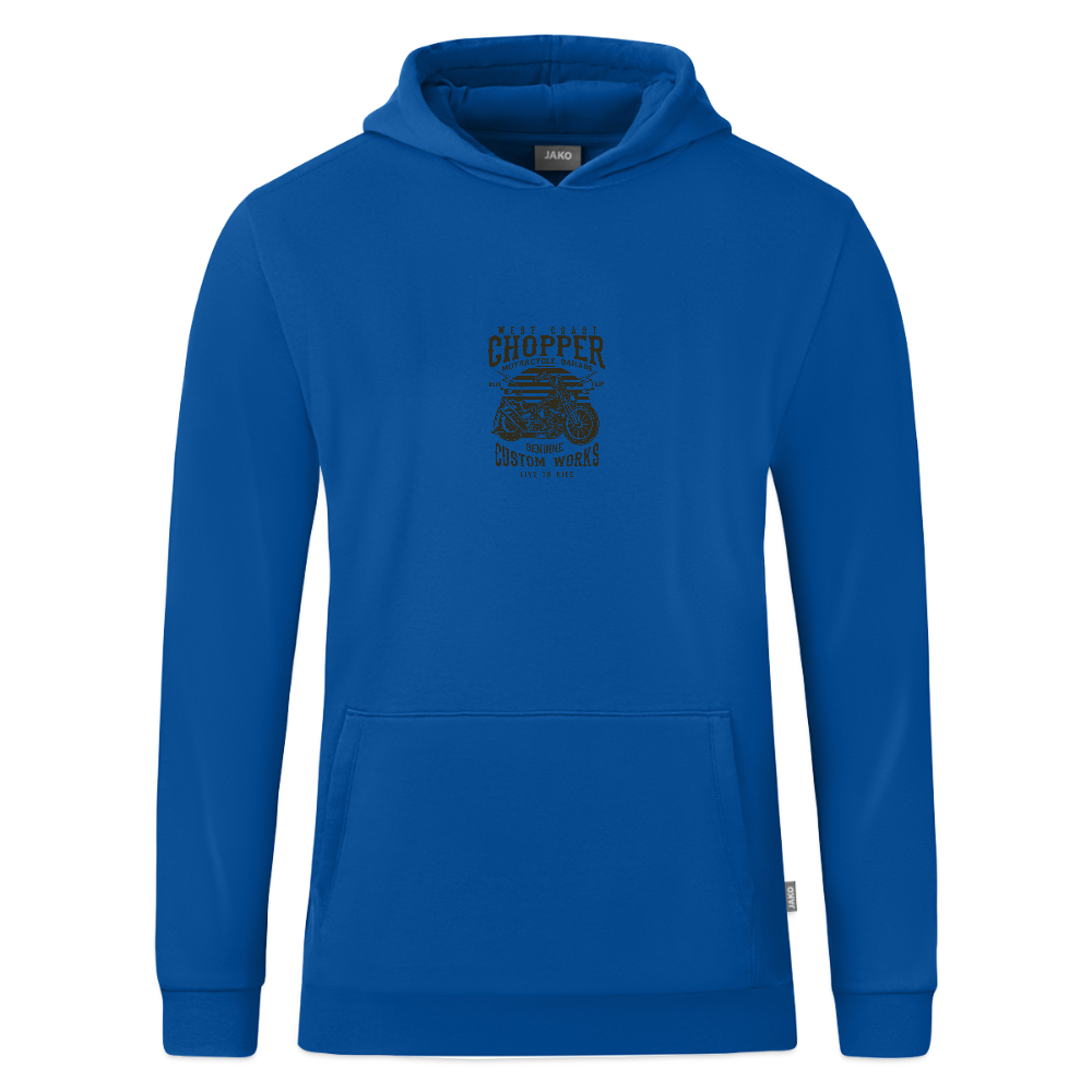JAKO Kinderhoodie Organic - blauw