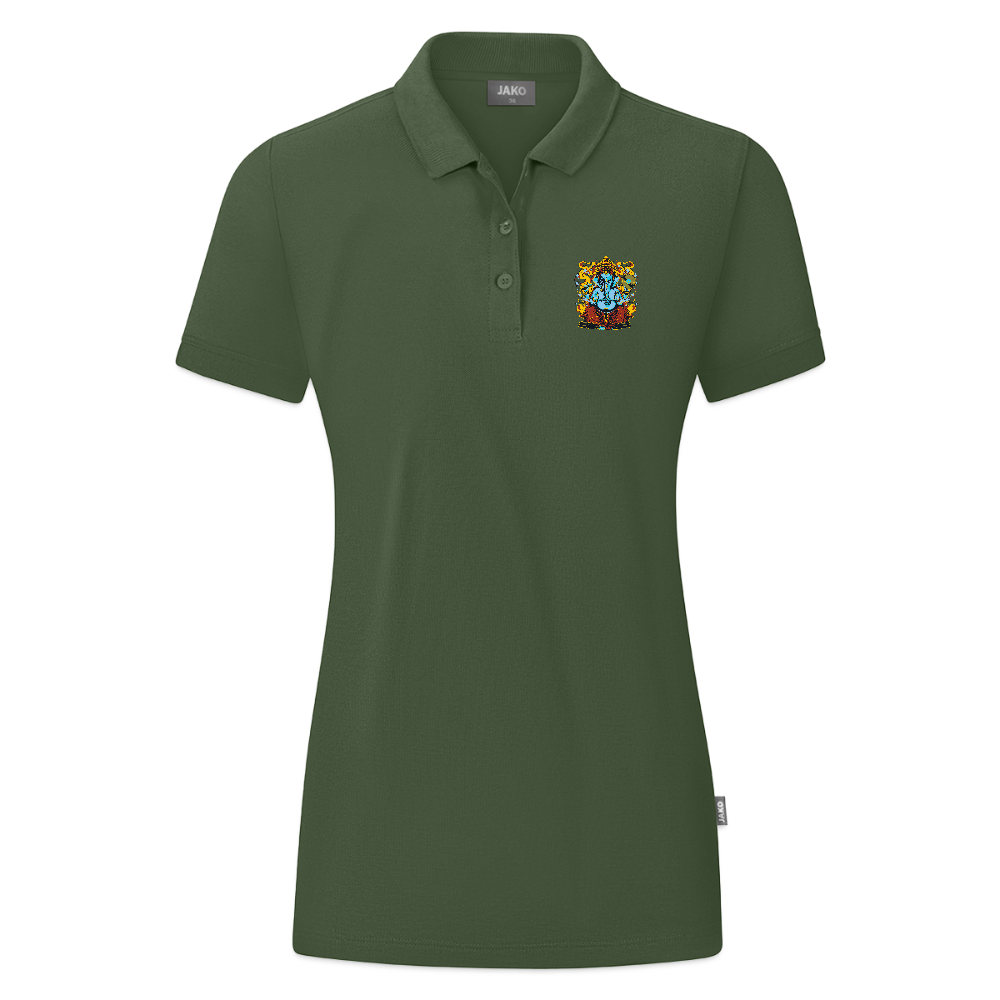 JAKO Vrouwen polo Organic - dennengroen