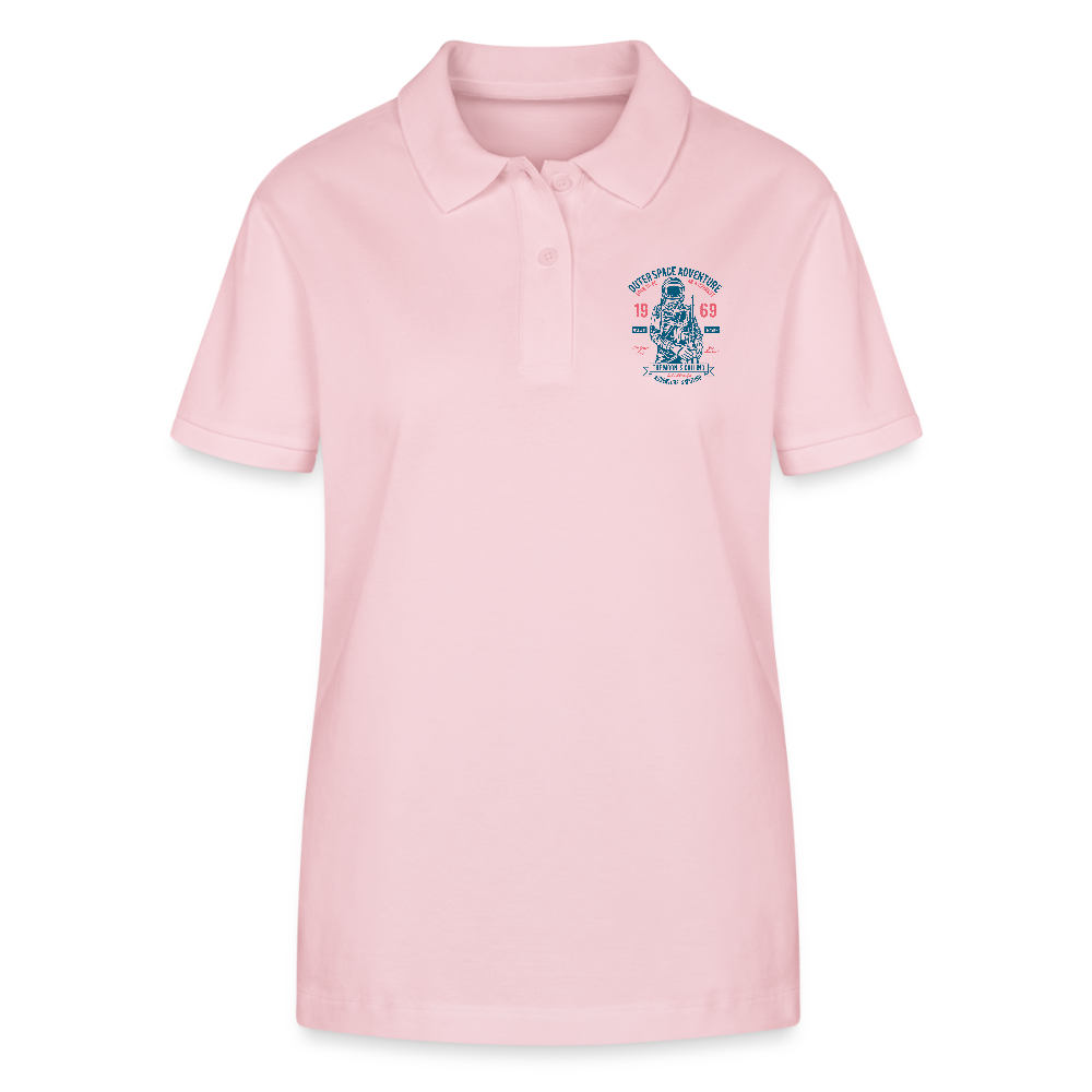 Stanley/Stella Vrouwen bio poloshirt ELLISER - lichtroze