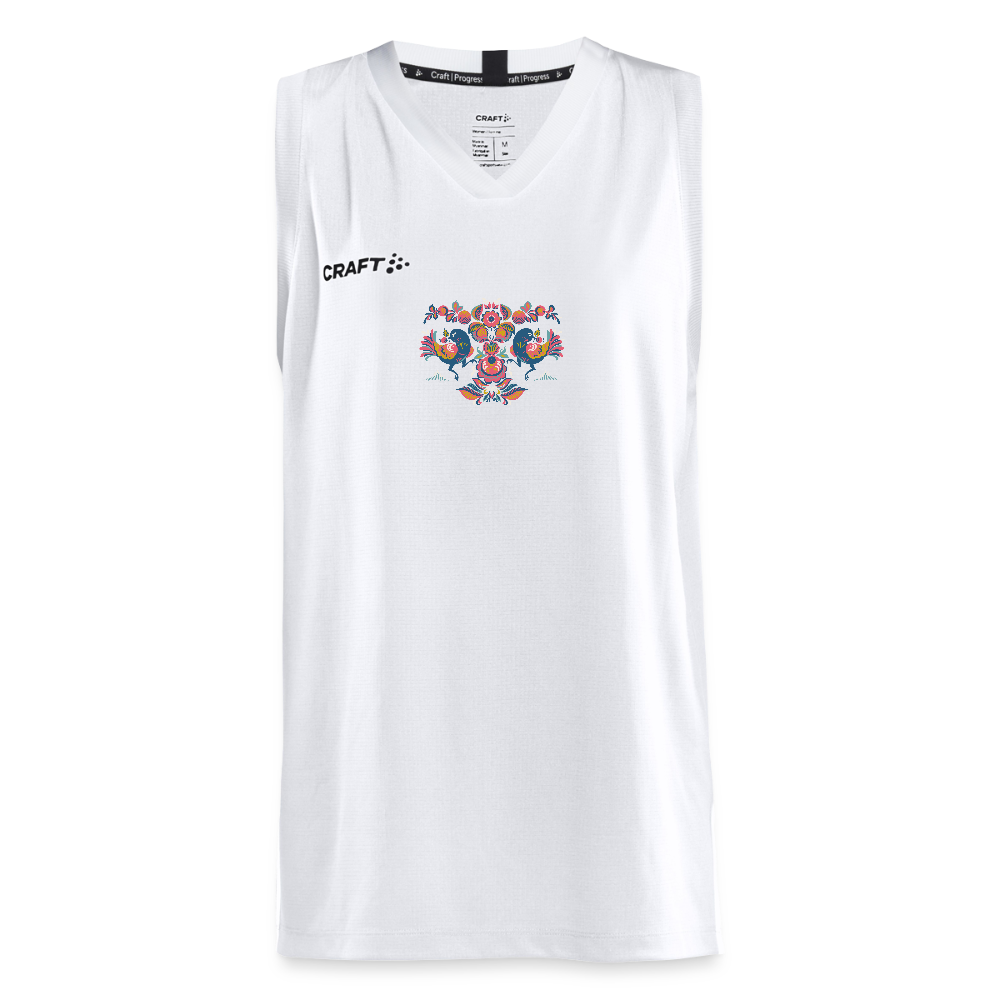 CRAFT Progress teenager basketbalshirt - wit