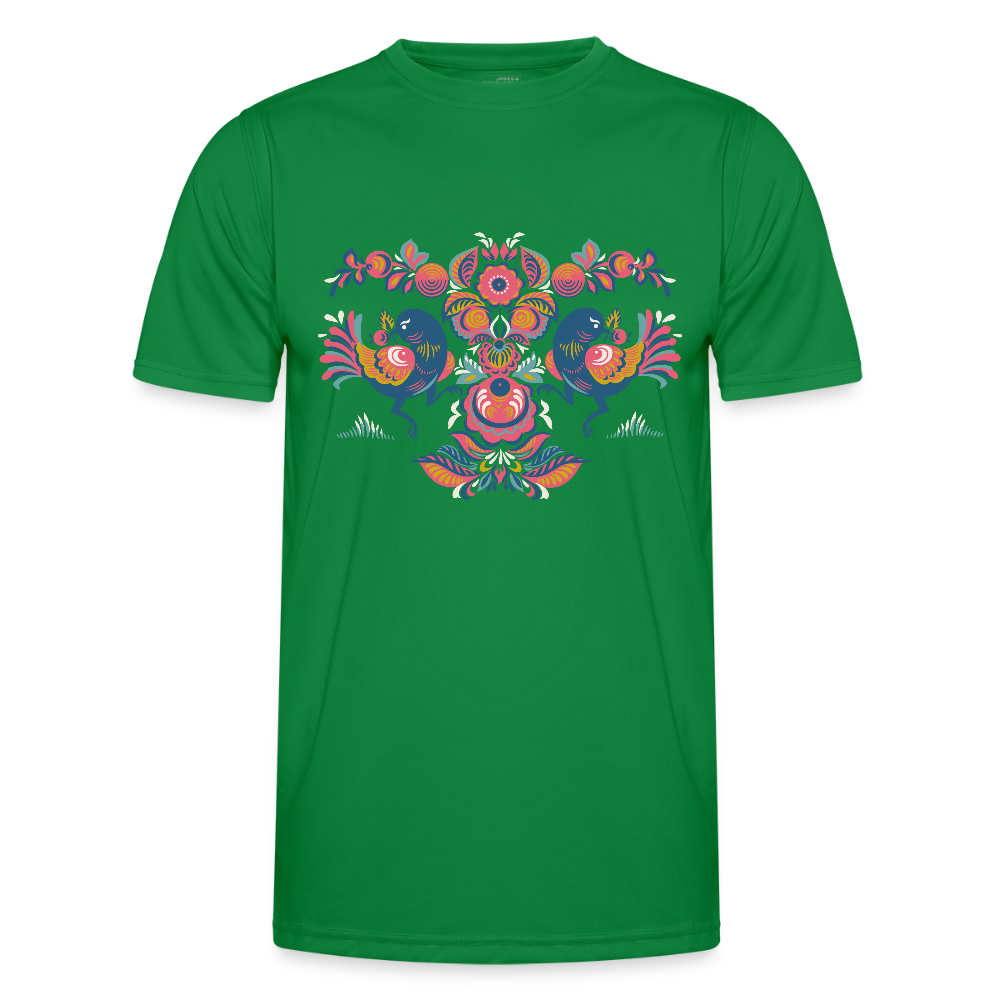 Functioneel T-shirt voor mannen - kelly groen