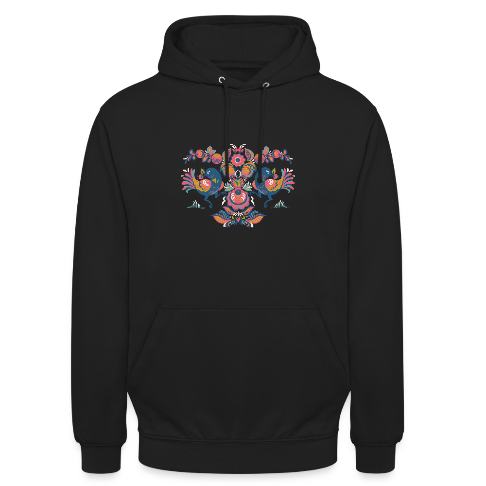 Hoodie unisex - zwart