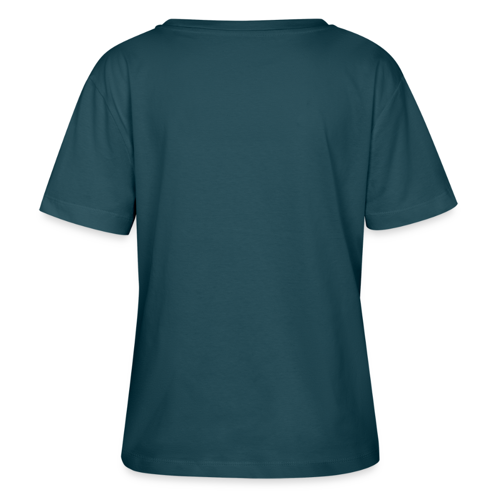 Stanley/Stella Relaxed vrouwen bio-T-shirt met ronde hals SERENA - donker petrol