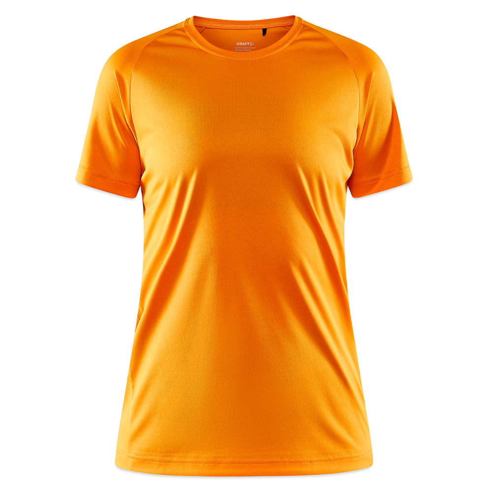 CRAFT Core Unify vrouwen training-T-shirt - licht oranje