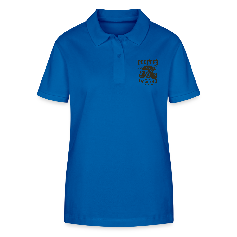 Stanley/Stella Vrouwen bio poloshirt ELLISER - koningsblauw