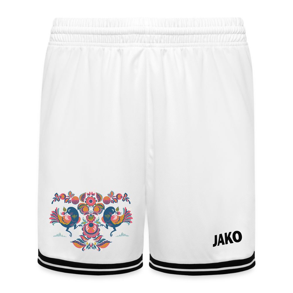 JAKO Kinderbasketbalshort Center 2.0 - wit/zwart