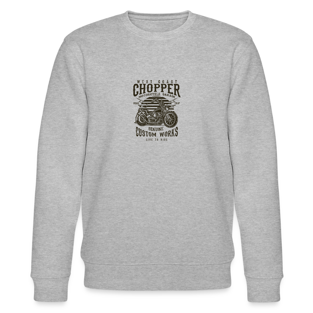 Stanley/Stella Uniseks bio-sweatshirt CHANGER - grijs gemêleerd