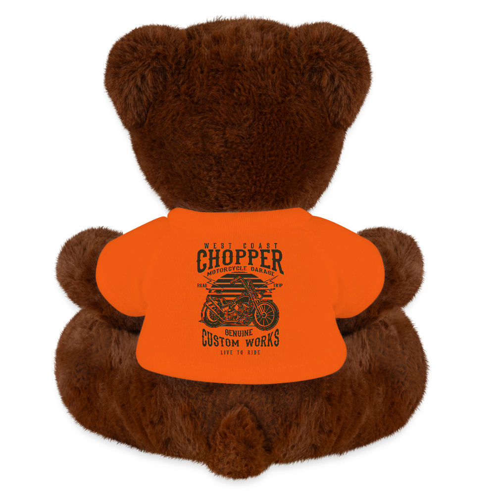 MiniFeet® RecycelBär® bruin - goudoranje
