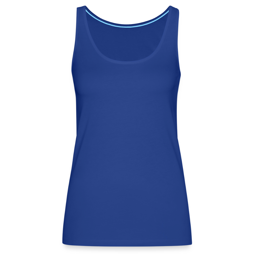 Vrouwen Premium tank top - koningsblauw