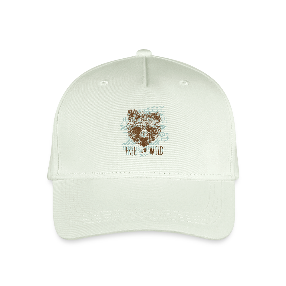 Bio kinder basecap - licht mintgroen