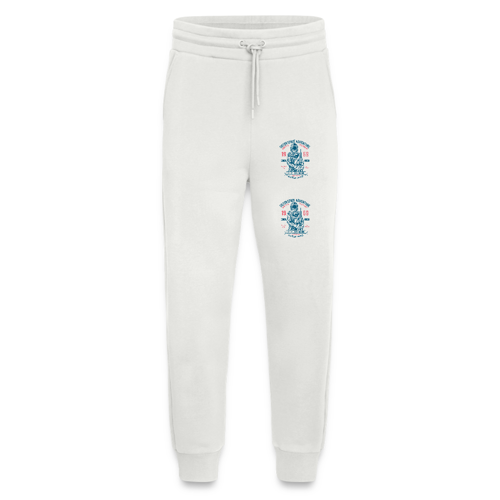 Organic relaxed joggingbroek made in EU - OFF WHITE