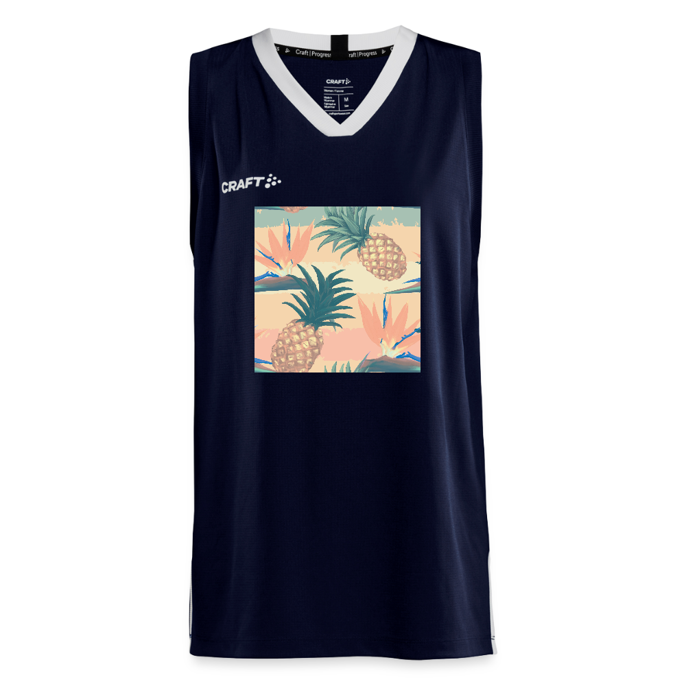 CRAFT Progress teenager basketbalshirt - navy