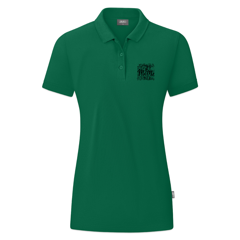 JAKO Vrouwen polo Organic - kelly groen