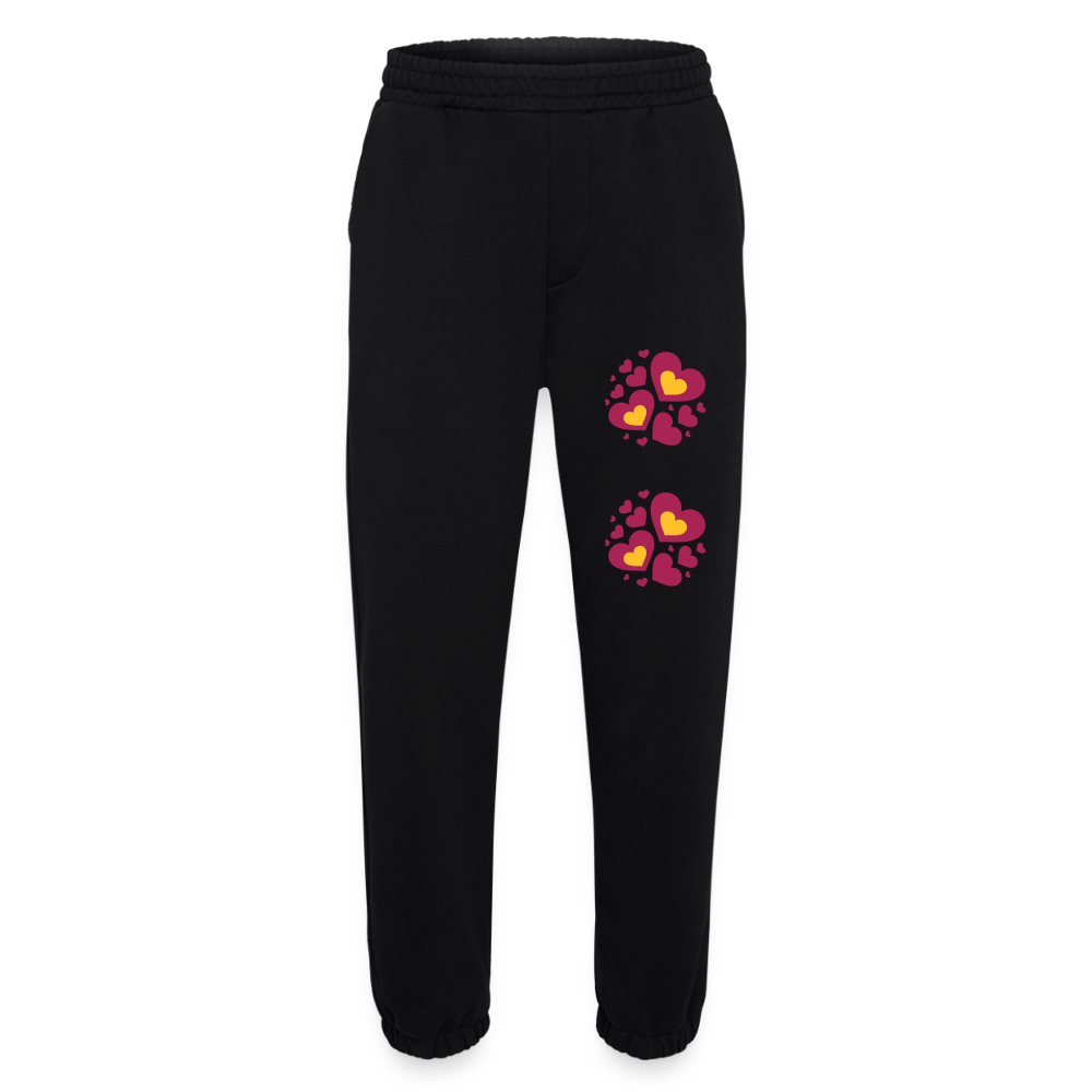 Heavyweight organic joggingbroek made in EU - SOLID BLACK