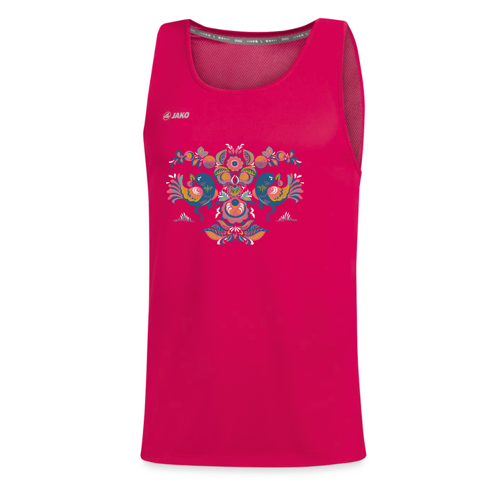 JAKO Teenager tanktop Run 2.0 - donker roze