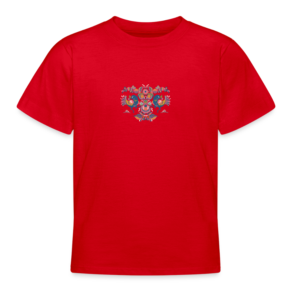 Teenager T-shirt - rood