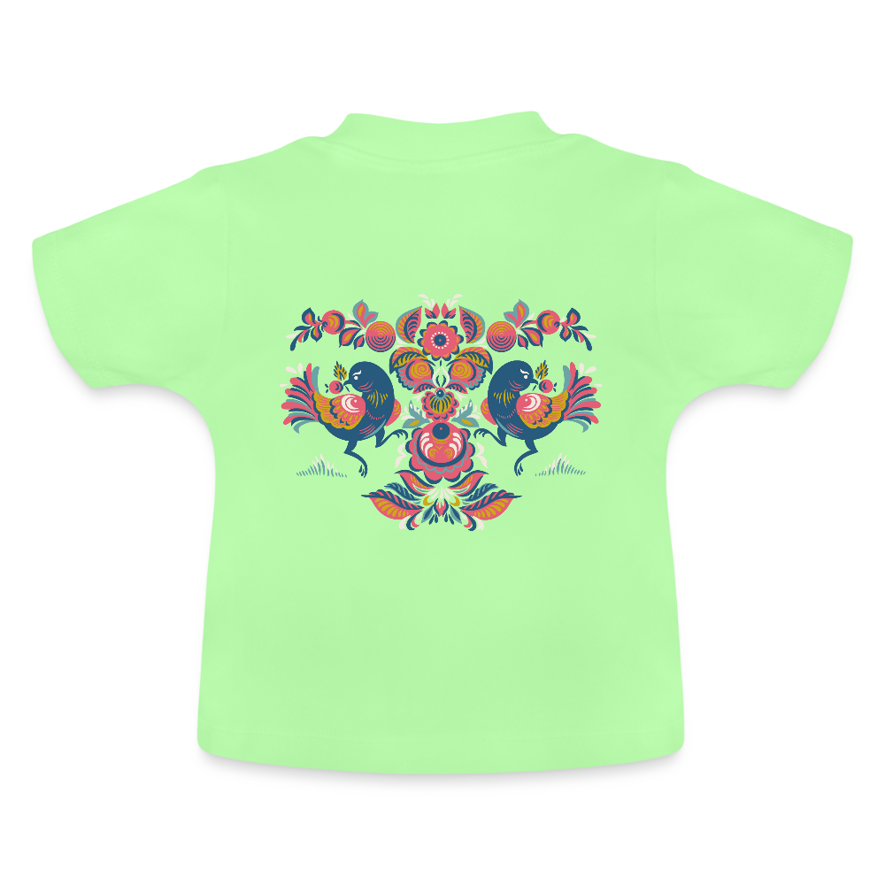 Baby T-shirt - mintgroen
