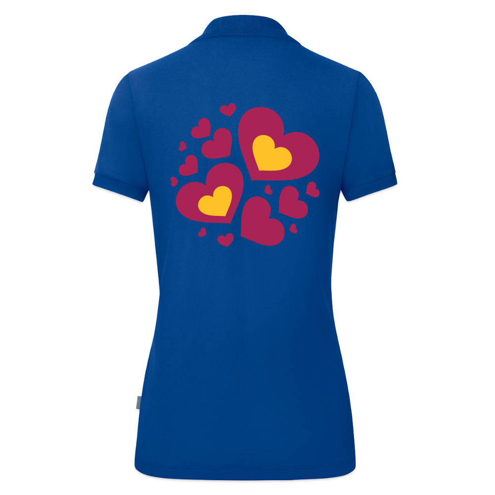 JAKO Vrouwen polo Organic - blauw
