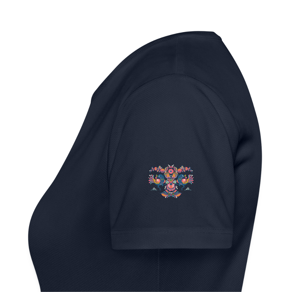 Vrouwen T-shirt ademend actief - donkernavy