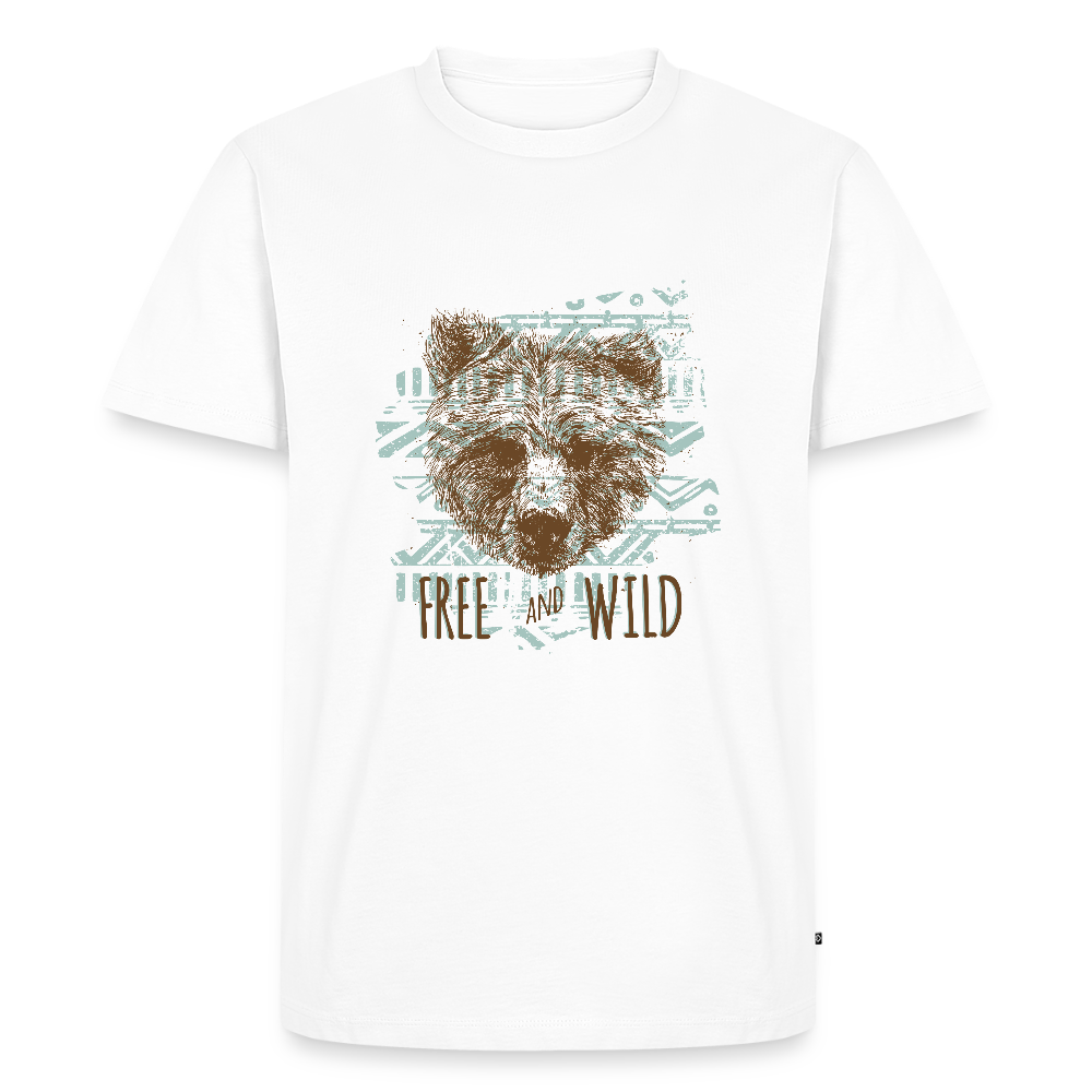 Mannen Premium T-shirt - wit