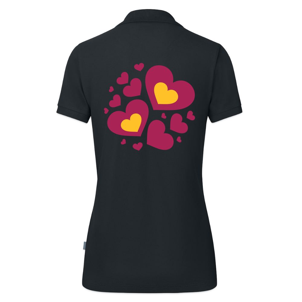 JAKO Vrouwen polo Organic - houtskool