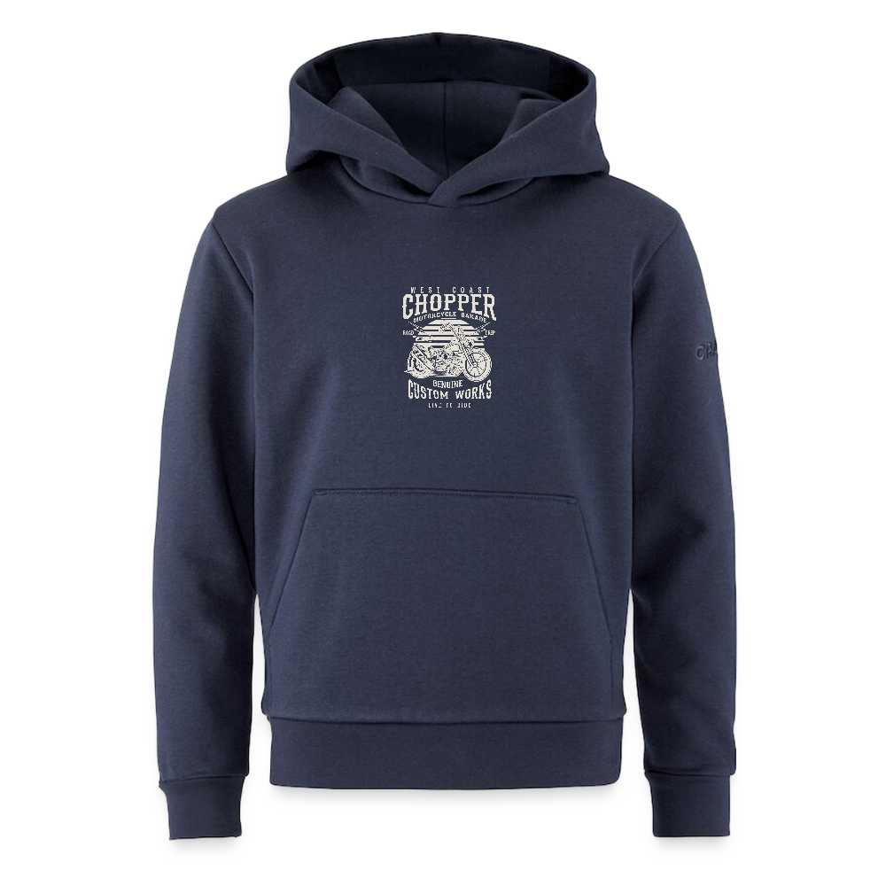 CRAFT Community 2.0 tieners hoodie - dark navy