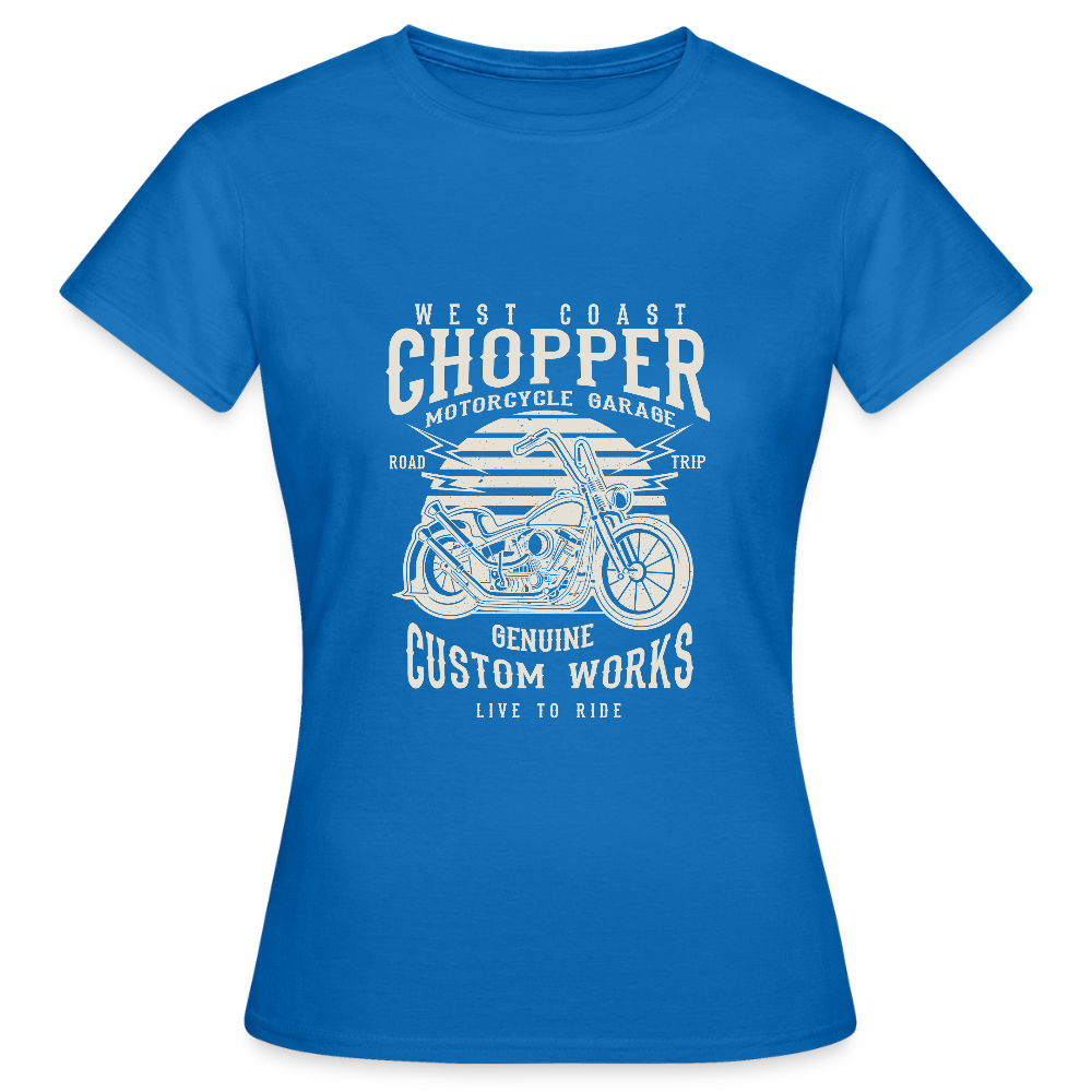 Vrouwen T-shirt - royal blauw
