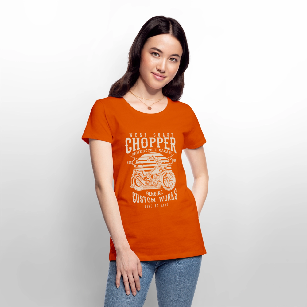 Vrouwen Premium T-shirt - oranje