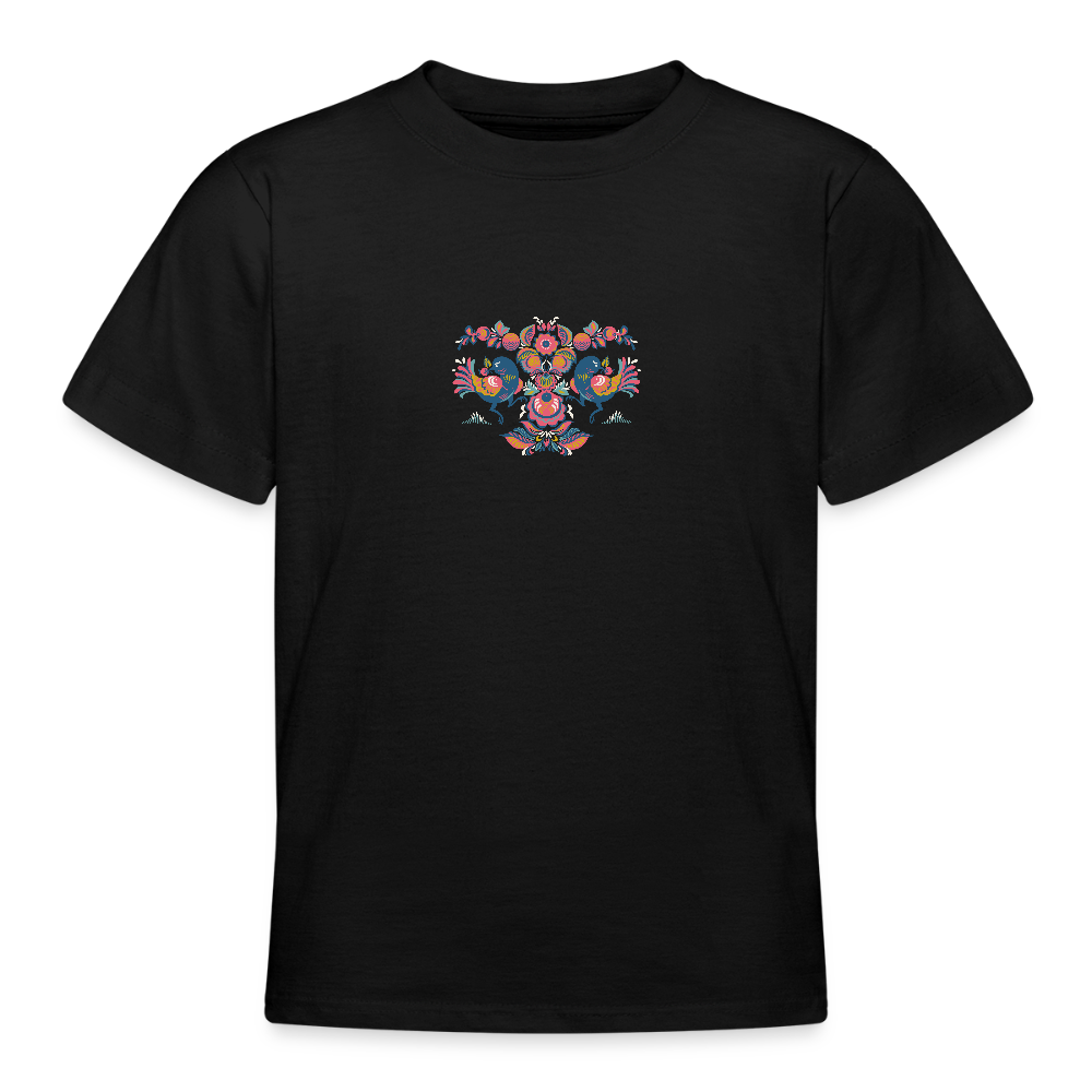Teenager T-shirt - zwart