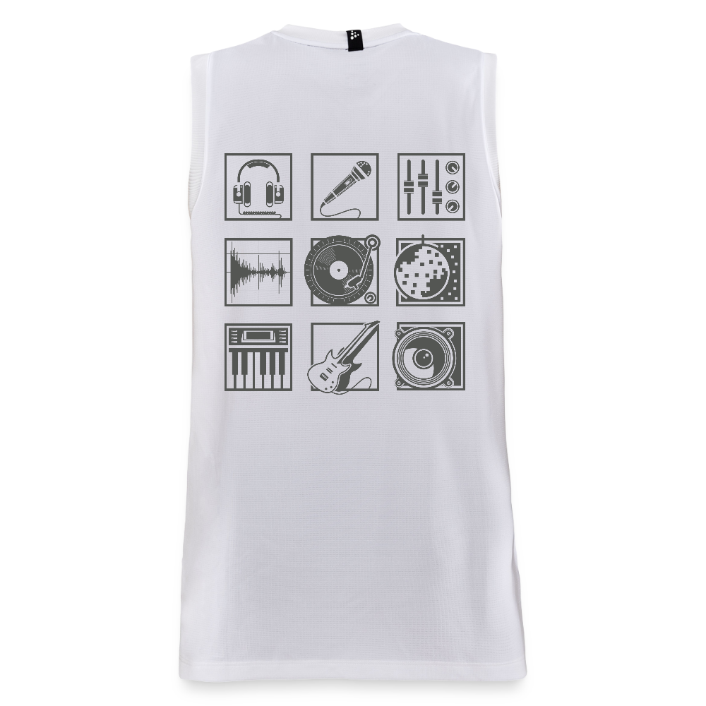 CRAFT Progress kinder-basketbalshirt - wit