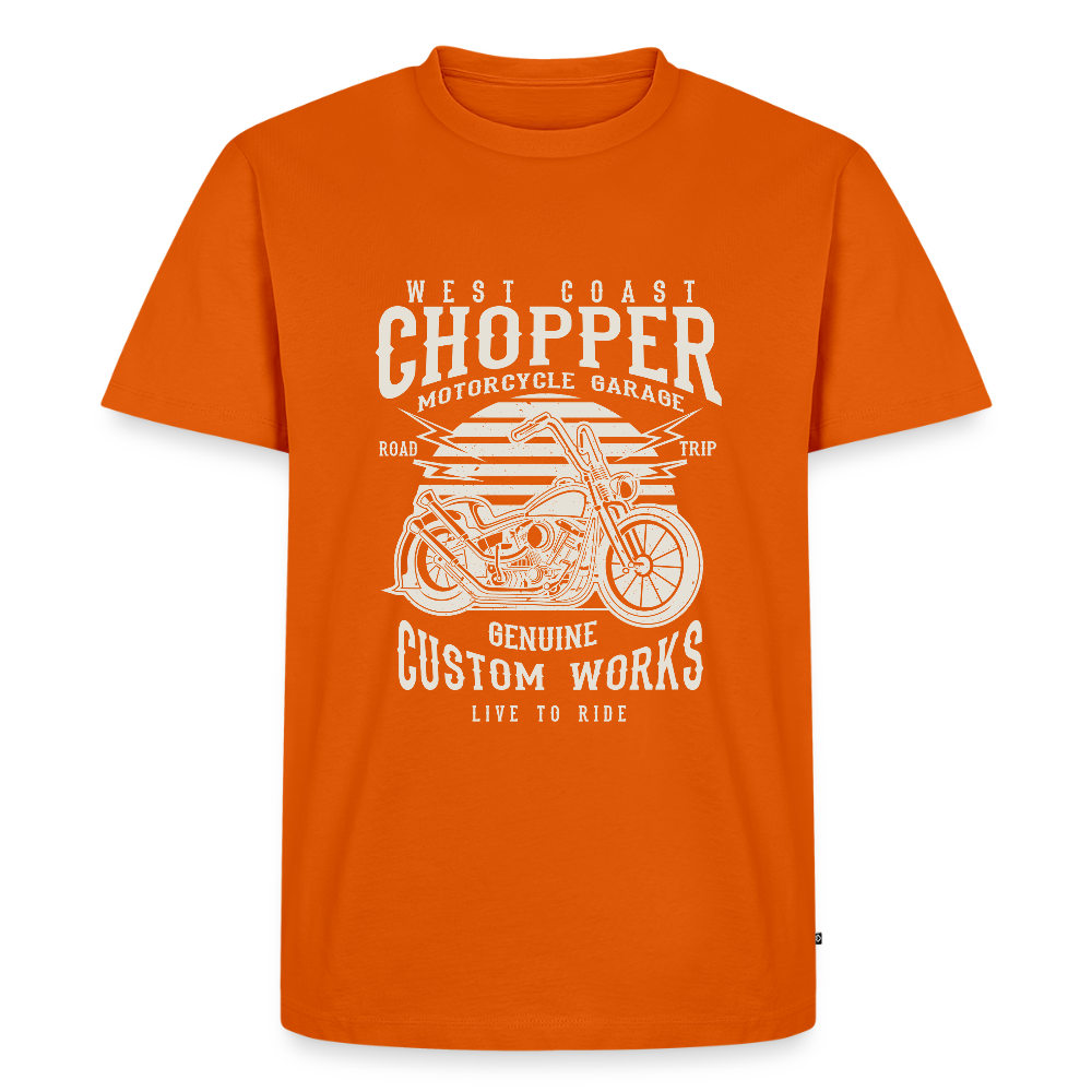 Mannen Premium T-shirt - oranje