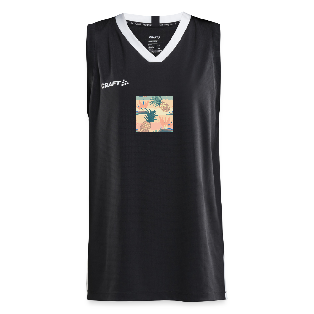 CRAFT Progress teenager basketbalshirt - zwart