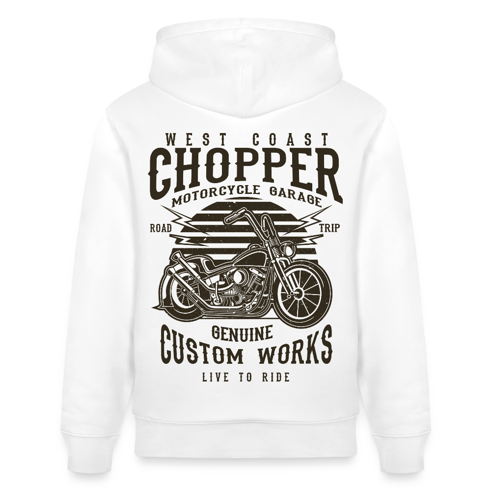 Stanley/Stella Uniseks bio-hoodie CRUISER - wit