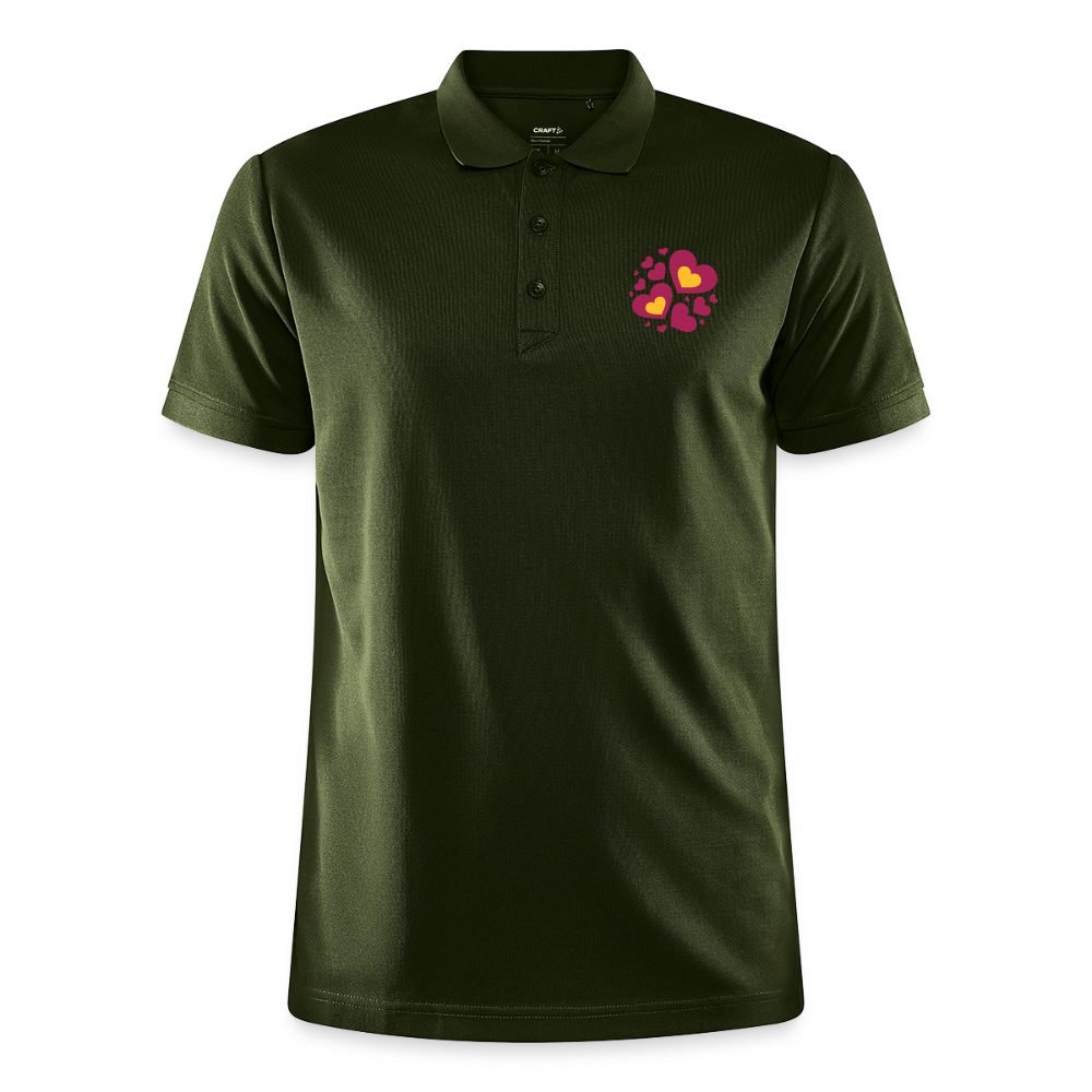 CRAFT Core Unify polo - mosgroen