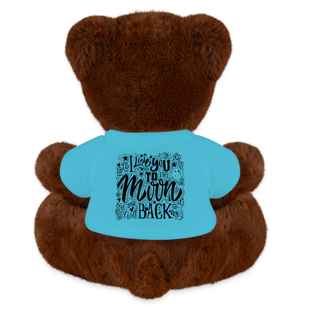 MiniFeet® RecycelBär® bruin - atolblauw