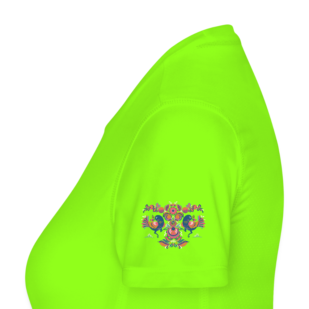 JAKO Vrouwen T-shirt Run 2.0 - neongroen