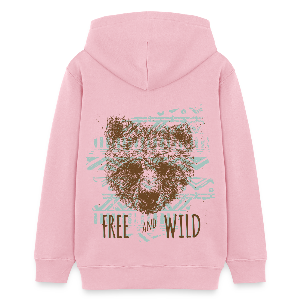 Stanley/Stella Tiener bio-hoodie Mini Cruiser - lichtroze