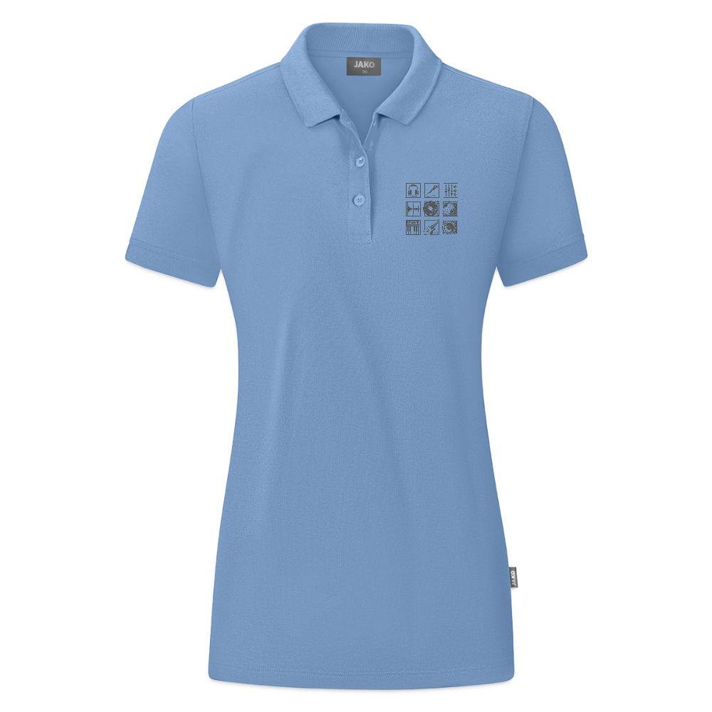JAKO Vrouwen polo Organic - sky