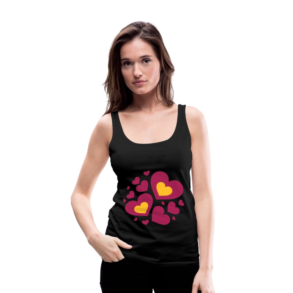Vrouwen Premium tank top - zwart