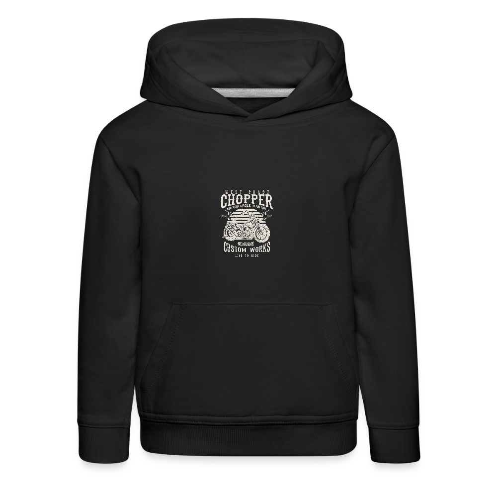 Kinderen trui Premium met capuchon - zwart