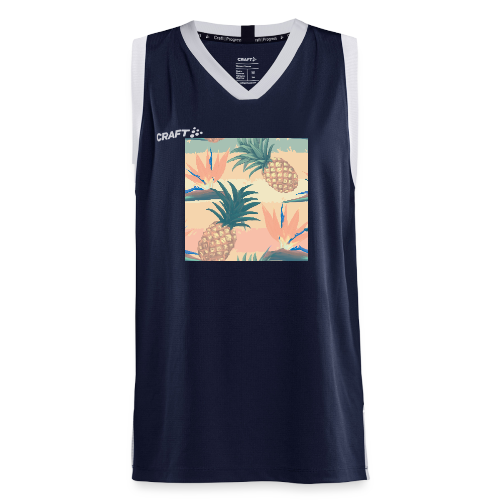 CRAFT Progress kinder-basketbalshirt - navy