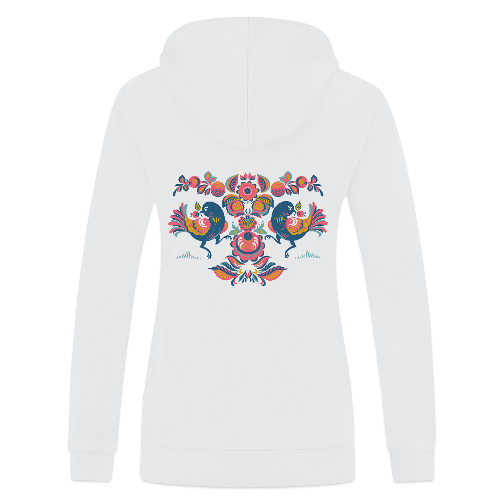 JAKO Vrouwen ziphoodie Organic - wit