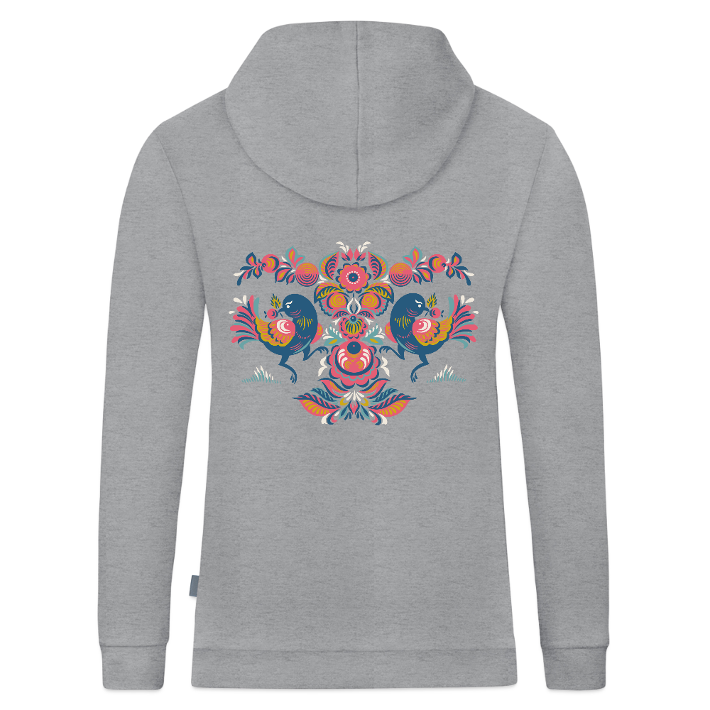 JAKO Kinderhoodie Organic - grijs gemêleerd
