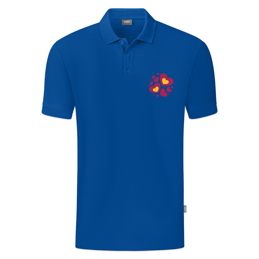 JAKO Kinderpolo Organic - blauw