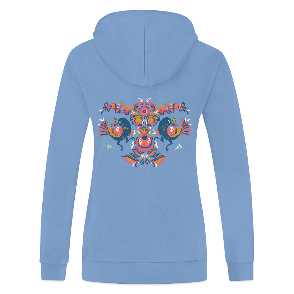 JAKO Vrouwen ziphoodie Organic - sky