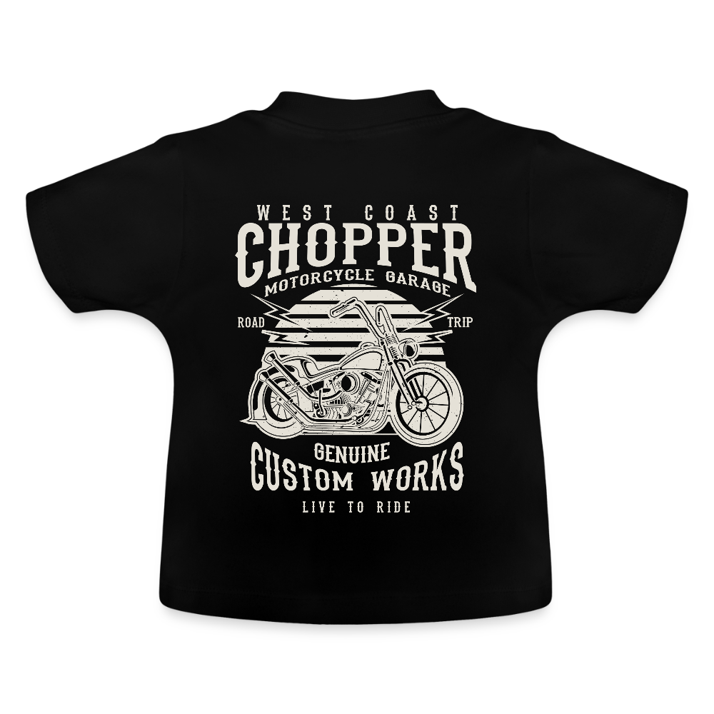 Baby T-shirt - zwart