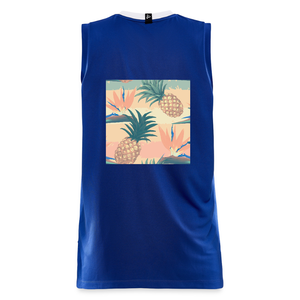 CRAFT Progress mannen basketbalshirt - koningsblauw